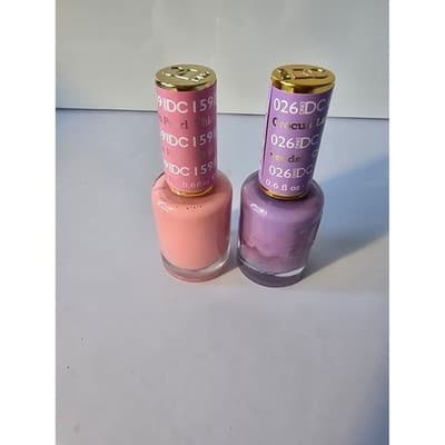 2 Piece Nail Polish Set DC159 Pearl Thin DC026 Lavender Crocus 18mL - Thumbnail 3