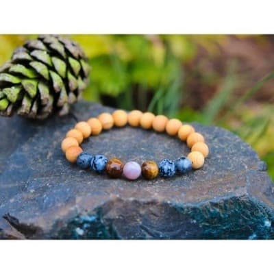 Black Obsidian Jewelry Protection Bracel - Thumbnail 4