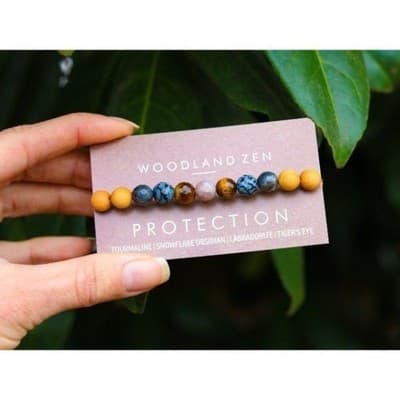 Black Obsidian Jewelry Protection Bracel - Thumbnail 2