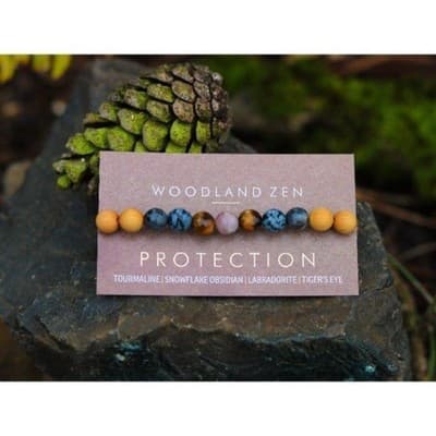 Black Obsidian Jewelry Protection Bracel - Thumbnail 7