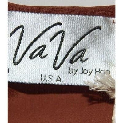 S Womens Va Va by Joy Han Brown Cold Shoulder Blouse - Thumbnail 6