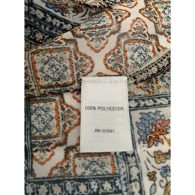 J. Jill Women's XS Multicolor Sheer Floral Bohemian Blouse Short Sleeve - Thumbnail 13