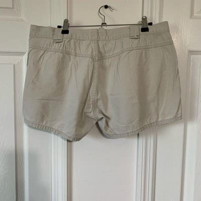 Coyote Tan Ripstop Cargo Shorts Womens Size 13 Khaki Utility Zipper Pockets Mens - Thumbnail 9