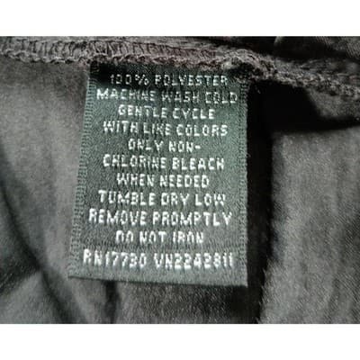 Mossimo L Women's Black Short Sleeve Blouse Tank Top - Thumbnail 4