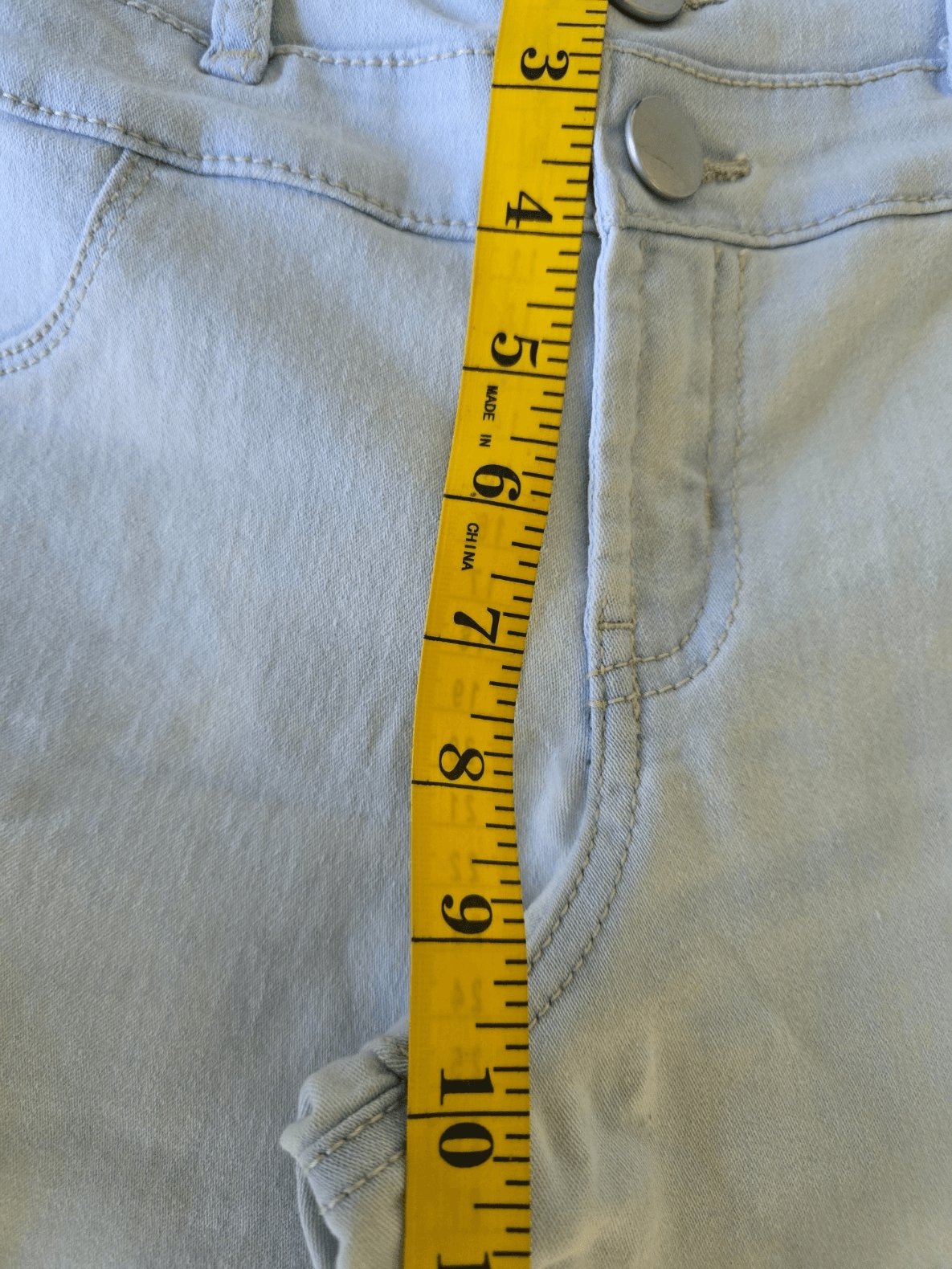 NoBo No Boundaries High Rise Sculpting Skinny Jeans Plus Sz 15 Light Wash - Thumbnail 4