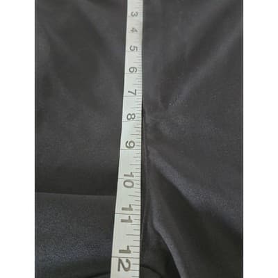 MANFINITY Black Wide Leg Trousers Elastic Waist Belted Pleated Tailored XL - Thumbnail 6