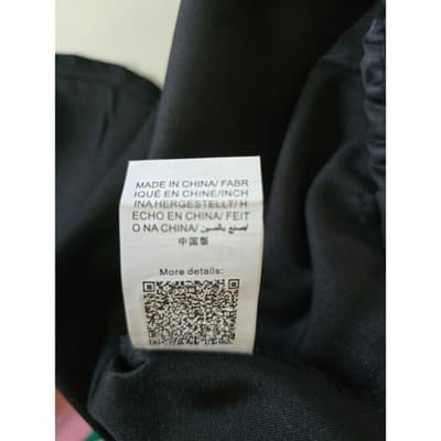 MANFINITY Black Wide Leg Trousers Elastic Waist Belted Pleated Tailored XL - Thumbnail 12