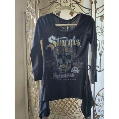 BIKERS PRIDE Sleeveless Black Tank Black Hills Rally 2016 Daytona Beach Long Sle - Thumbnail 3