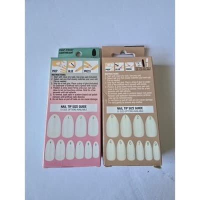 LA COLORS Nailfrill 33 Piece Artificial Nail Kit Almond Medium Length Soft - Thumbnail 4