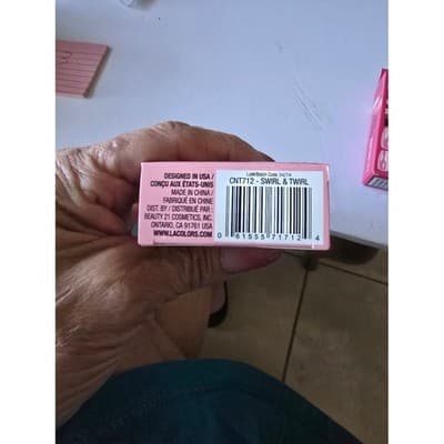 LA COLORS Glassy Nails Artificial Clear Coffin Medium Length Nail Tips 25 Pcs - Thumbnail 3