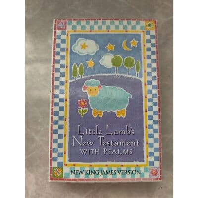 KJV Baby's New Testament w/ Psalms Pink Girl, Baby Pocket Bible - Image 1