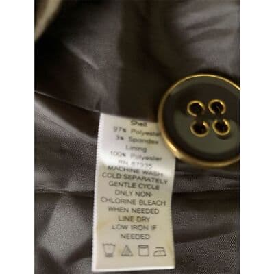 Susan Graver Women's Animal Print Trench Coat Jacket Size S Multicolor - Thumbnail 5