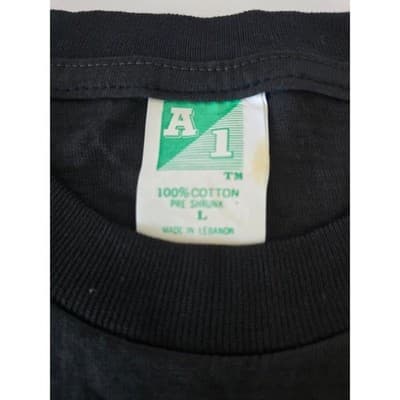 Vintage 50 The Legacy Lives On Graphic T Shirt Large Black Cotton - Thumbnail 3