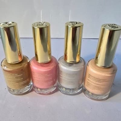 J&L Beauty Nail Polish Set 4 Colors Glam Shine Effect - Thumbnail 2