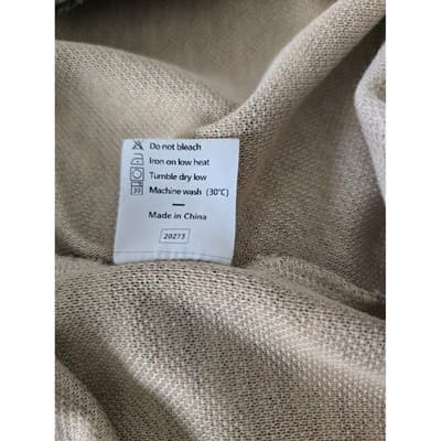 Cozy Heathered Gray Long Sleeve Top with Puffed Sleeve Detail Women's XL - Thumbnail 8