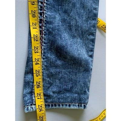 Rock Revival Luiza Women's Straight Jeans Blue Medium Wash Size 27 - Thumbnail 11