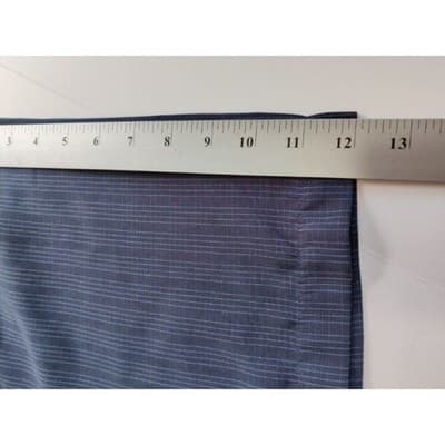 Montage Collection Button Up Shirt Mens 3XL XXXL Blue Strip Pocket - Thumbnail 9