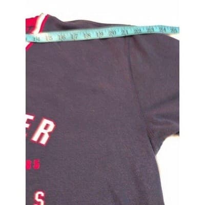 Tommy Hilfiger Athletics Mens Spell Out T-shirt V-Neck Short Sleeve Size Large - Thumbnail 5