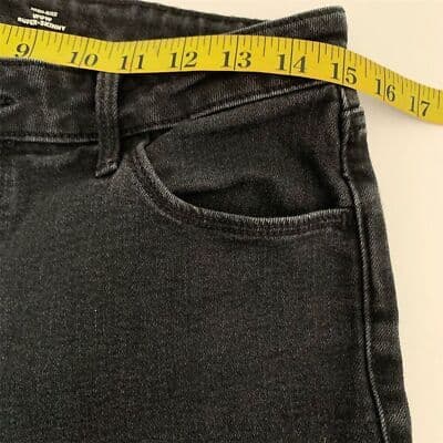 Old Navy High-Rise Super-Skinny Jeans Women's Size 12 Short Dark Wash Stretch - Thumbnail 4