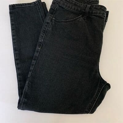 Old Navy High-Rise Super-Skinny Jeans Women's Size 12 Short Dark Wash Stretch - Thumbnail 7