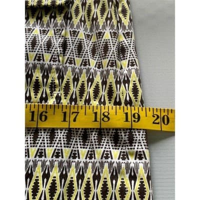 W by Worth Women's Geometric Button-Up Mini Skirt Size 6 Multicolor - Thumbnail 8