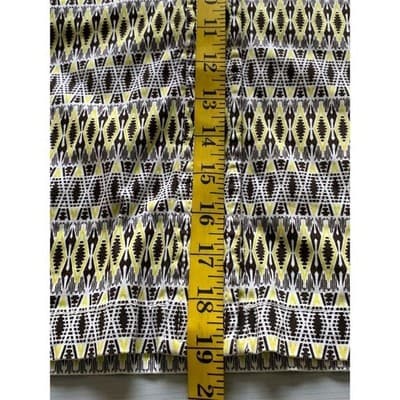 W by Worth Women's Geometric Button-Up Mini Skirt Size 6 Multicolor - Thumbnail 9