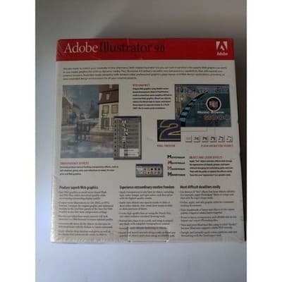 Adobe Illustrator 9.0 Education Version Macintosh, Sealed, Brand New. - Thumbnail 2