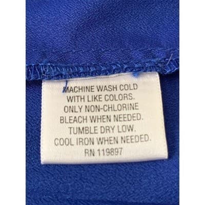 Bar III Women's XL Blue Pleated Mini Skirt Button Front Casual - Thumbnail 8