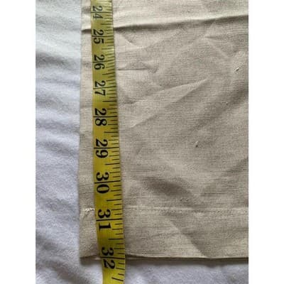 Coldwater Creek Women's Wide-Leg Pants Size 4 Beige Casual Drawstring - Thumbnail 6