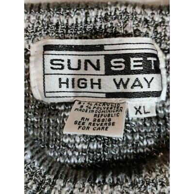 Sunset Highway Mens Knit Sweater Long Sleeve Size XL - Thumbnail 3