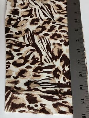 Additions By Chico's Size 1 Womens Leopard Print Brown Jacket Long Sleeve - Thumbnail 8