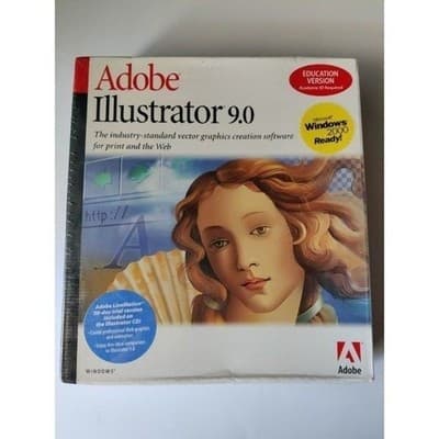 Adobe Illustrator 9.0 Education Version Macintosh, Sealed, Brand New. - Thumbnail 5