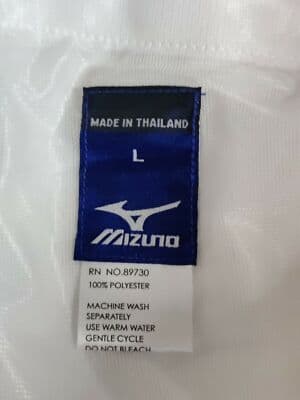 New Mizuno Full Length Baseball Pants Open Hem Bottom Adult Off White Size Large - Thumbnail 7