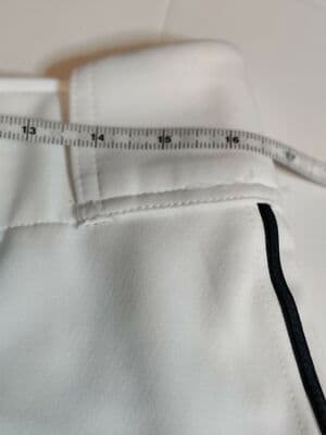 New Mizuno Full Length Baseball Pants Open Hem Bottom Adult Off White Size Large - Thumbnail 9