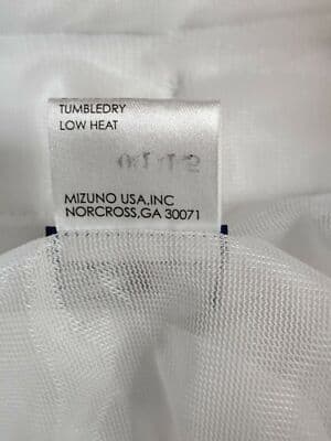 New Mizuno Full Length Baseball Pants Open Hem Bottom Adult Off White Size Large - Thumbnail 8