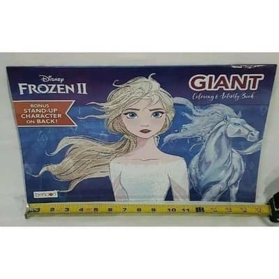 Lot of 2 Disney Frozen 2 Giant Coloring & Activity Books, Brand New, Free Ship! - Thumbnail 4