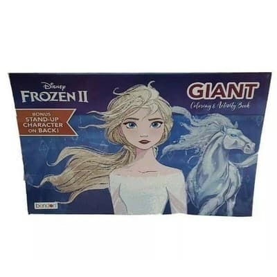 Lot of 2 Disney Frozen 2 Giant Coloring & Activity Books, Brand New, Free Ship! - Image 1