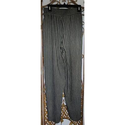 Vintage Rexx LTD. London New York Black Cream Strip 2 pc. pant set M - Thumbnail 6