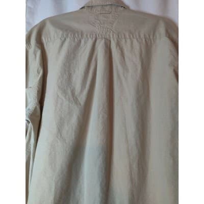 Tommy Hilfiger Masters Mens Button Down Shirt Plaid Long Sleeve Size Large - Thumbnail 4