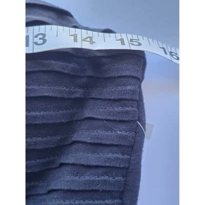 Charlotte Russe Black Corset Top Royal Blue Chiffon Skater Dress Medium - Thumbnail 7