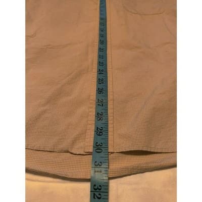 Tommy Hilfiger Masters Mens Button Down Shirt Plaid Long Sleeve Size Large - Thumbnail 10