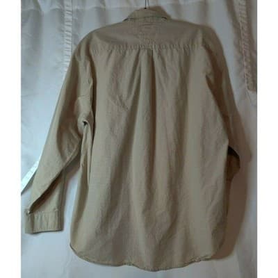 Tommy Hilfiger Masters Mens Button Down Shirt Plaid Long Sleeve Size Large - Thumbnail 5