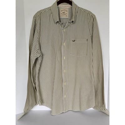 VTG. Hollister California Men's Long Sleeve Stripe Shirt Size XL - Thumbnail 3