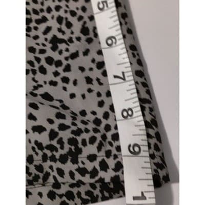 AGB California Leopard Print Button Up Short Sleeve Blouse Women - Thumbnail 6
