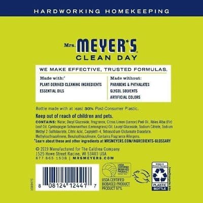 Mrs. Meyers Clean Day Everyday Basics Set Lemon Verbena - Thumbnail 4