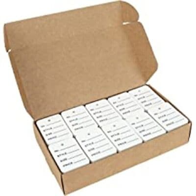 1000 Pcs Clothes Size Tags,Price Tags,Making Paper Tags,Clothing Tags,Hang Store - Image 1