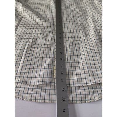 Mens Dockers Dress Checker Button Down Collar Long Sleeve Shirt Medium - Thumbnail 9