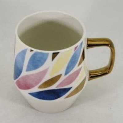 Edible Arrangements Mug Gold Handle & Beautiful Leaves 25 oz. 2021 - Thumbnail 2