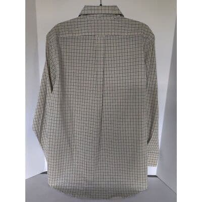 Mens Dockers Dress Checker Button Down Collar Long Sleeve Shirt Medium - Thumbnail 2
