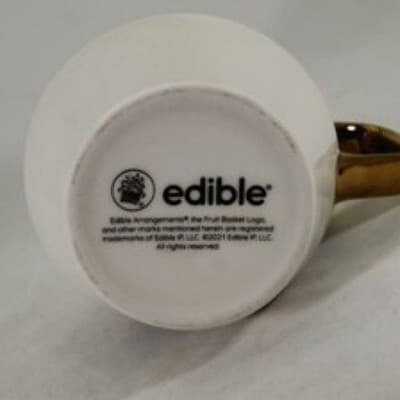 Edible Arrangements Mug Gold Handle & Beautiful Leaves 25 oz. 2021 - Thumbnail 4